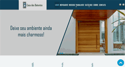 Desktop Screenshot of casadosbatentes.com.br